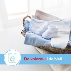 LOVELA kapsułki do prania bieli i kolorów, ubranek niemowlęcych i dziecięcych - 11 szt .